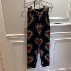RJOE Stylish Heart Patterned Pants